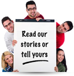 Share your story or read ours