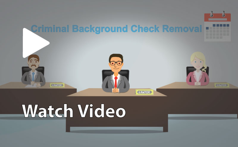 How can I erase or remove my criminal background from online databases?